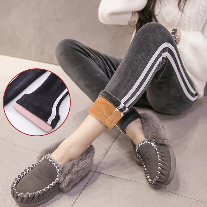 Зимние женские леггинсы плюс вельветовые штаны для беременных женщин одежда в