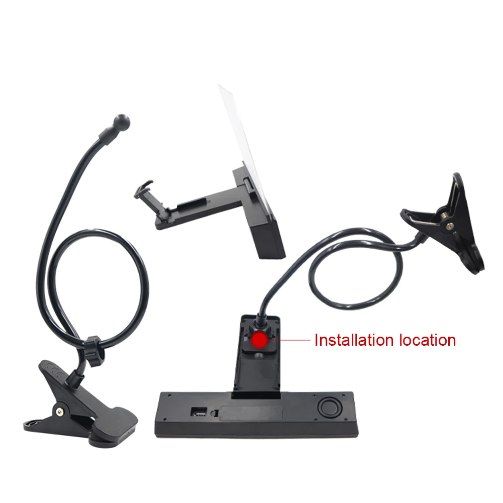 Увеличительное стекло для видеосъемки мобильного телефона складная подставка