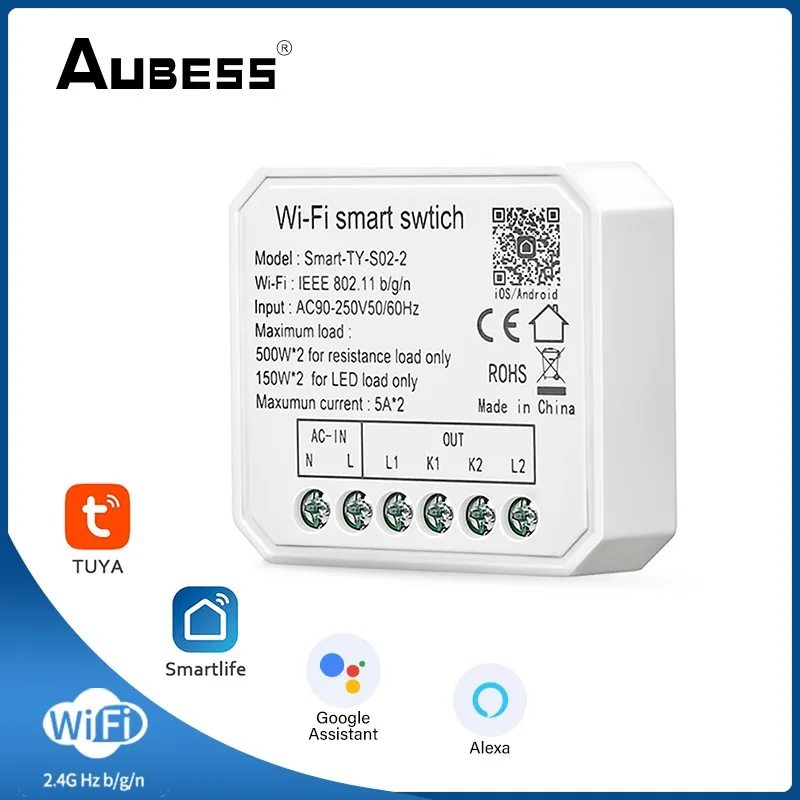 2-канальный мини-переключатель домашние модули сделай сам 2-клавишное приложение