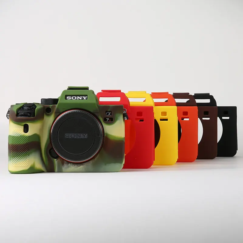 Силиконовая кожа брони чехол корпус протектор для sony A7 III/A7R III/A7M3 A7RM3/A9 ILCE-9/A7R IV A7RM4 камеры только