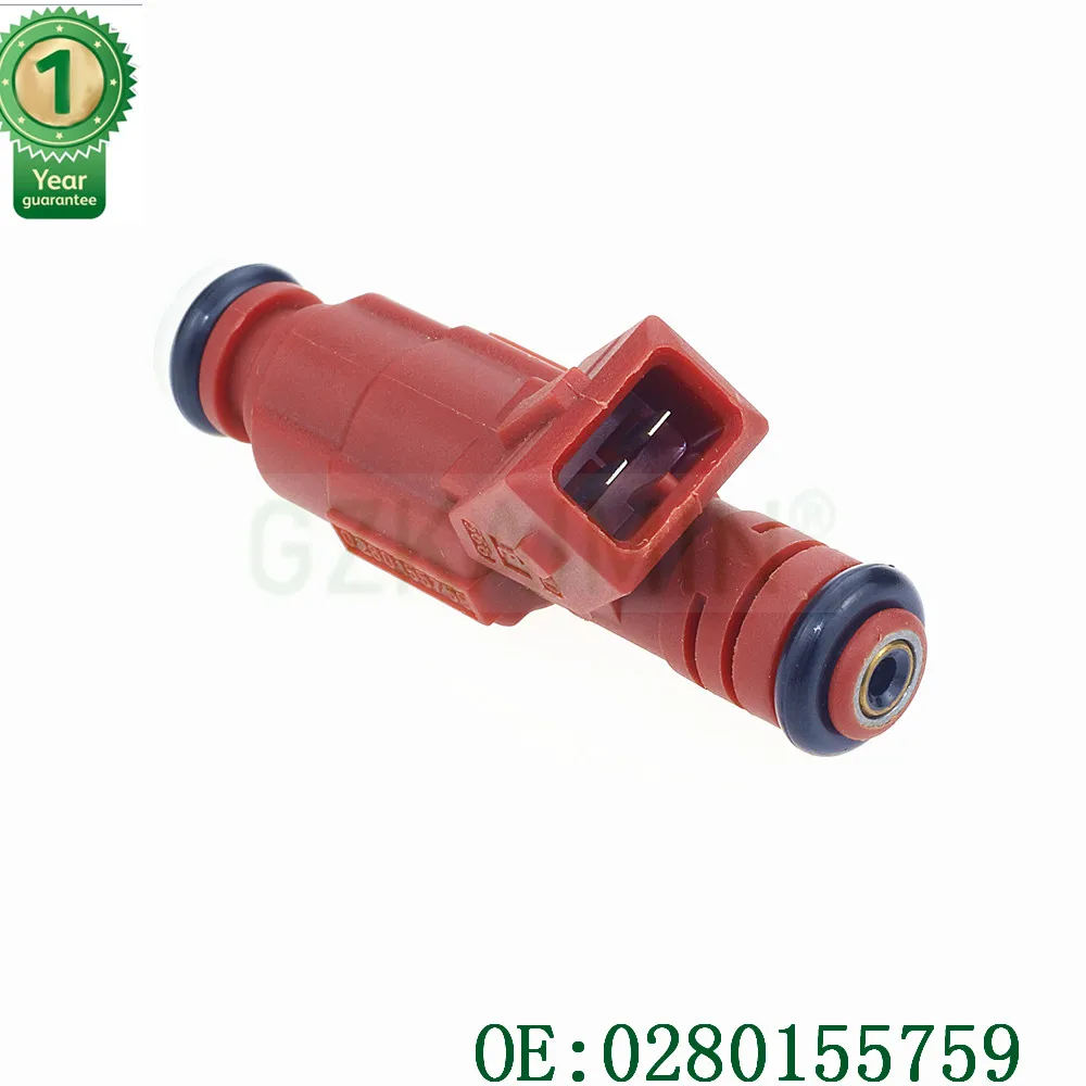 Комплект 8X Топ один красный 30 фунтов/час топливные инжекторы 94 54 556- 9454556 0280155759 0280
