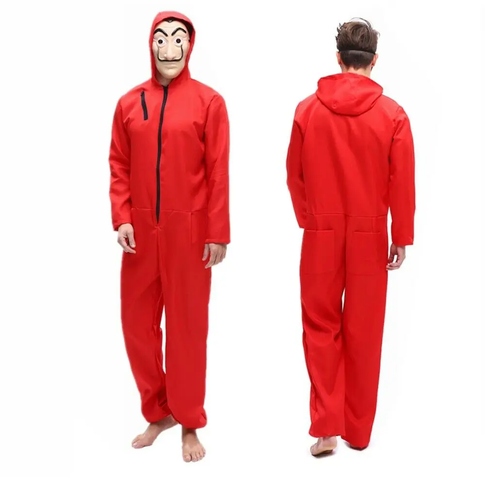 Костюм Сальвадора Дали костюм из фильма бумажный дом лицевая маска для косплея и