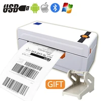 4 inch thermal barcode printer shipping lable printer usb bluetooth port for ebay etsy shopify 4%c3%976 inches label printer