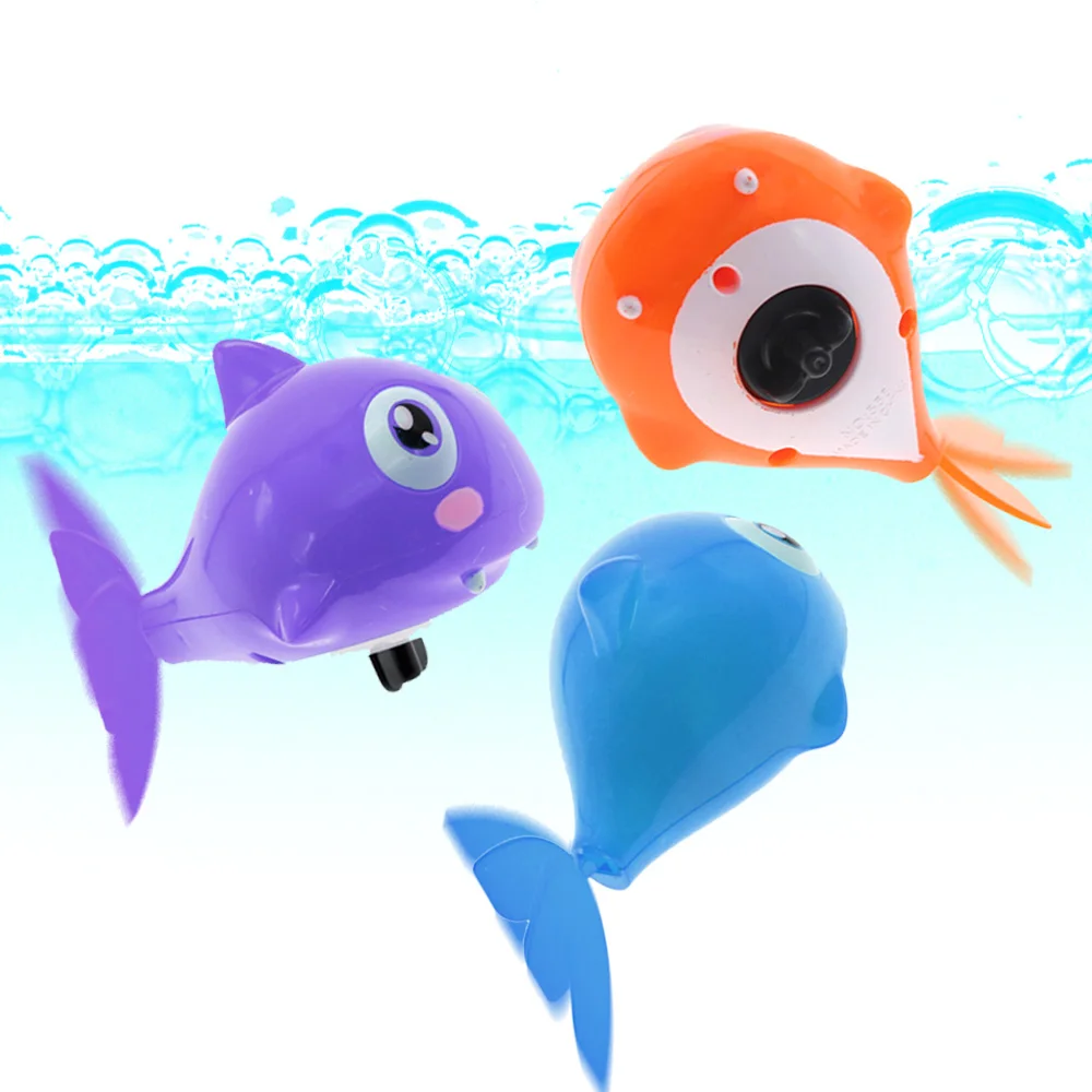 Детская Классическая Игрушка с часами плавающая Акула милая игрушка для ванны