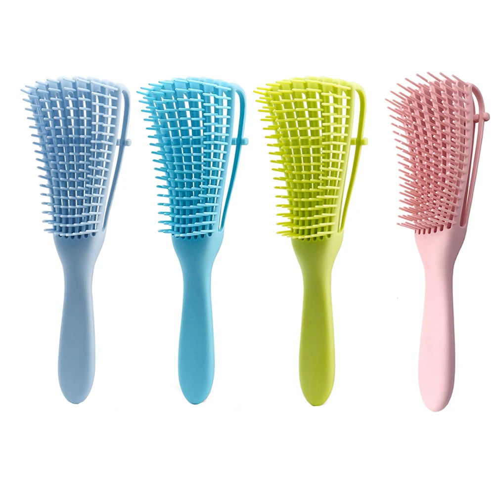 

Detangling Hair Brush Massage Wet Curly Comb Detangler Hairbrush Scalp Massage Brush Wet Curly Styling Women Beauty Tools