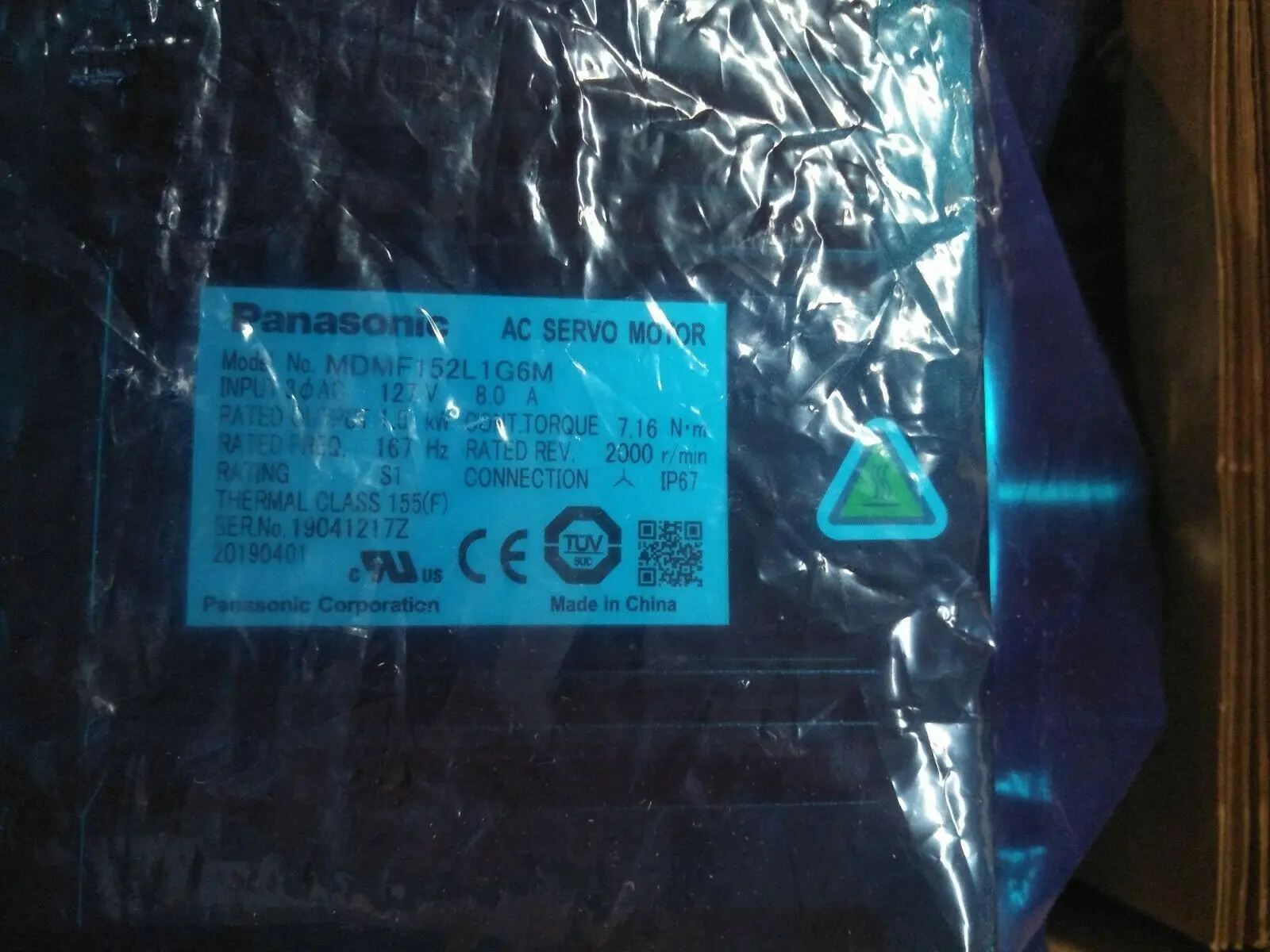 Новый Panasonic MDMF152L1G6M Сервопривод переменного тока MDMF152L1G6M|Аксессуары для