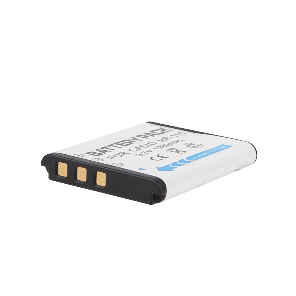 Комплект литиевых батарей NP 110 NP110 для цифровой камеры Casio Z2300 ZR10 ZR20 ZR15 Z2200 с