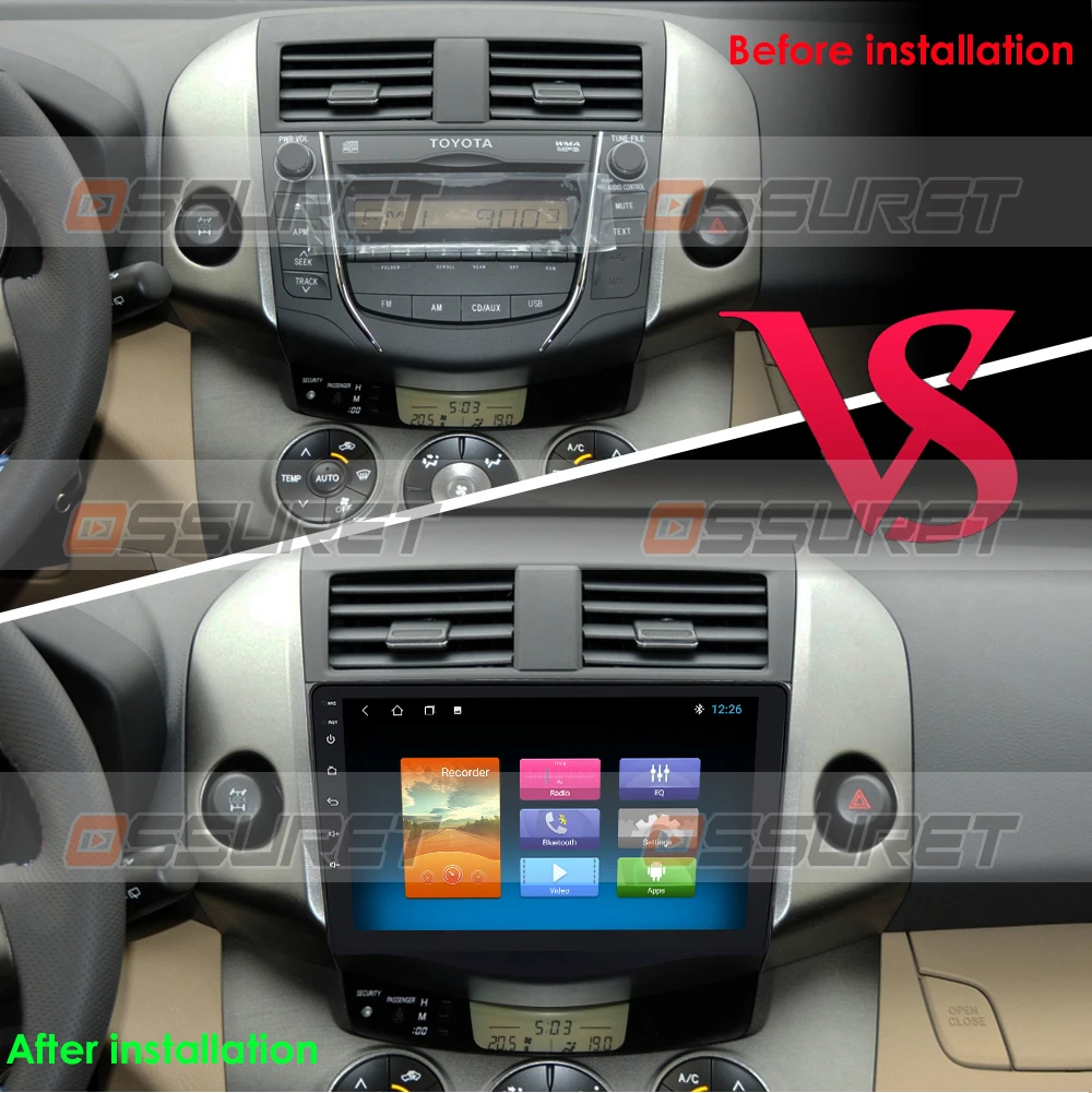 2.5D экран Автомобильный android gps навигатор плеер для Toyota RAV4 Rav 4 2007 2008 2010 2011