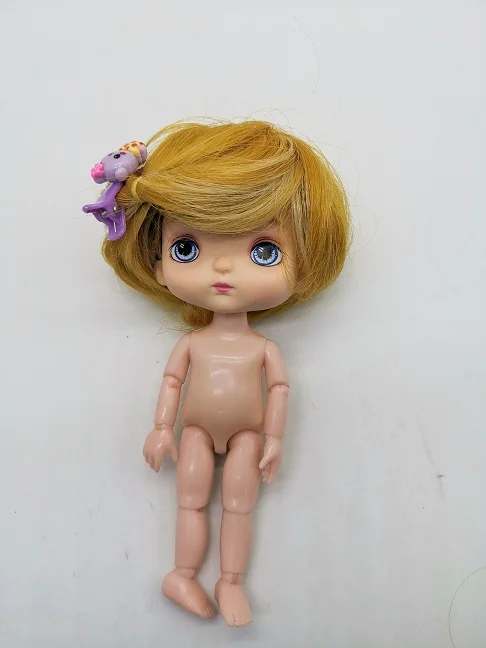 Nude doll and wig 3 16 см Соединенные куклы тела, как кукла-холал - Цвет: Nude doll and wig 3