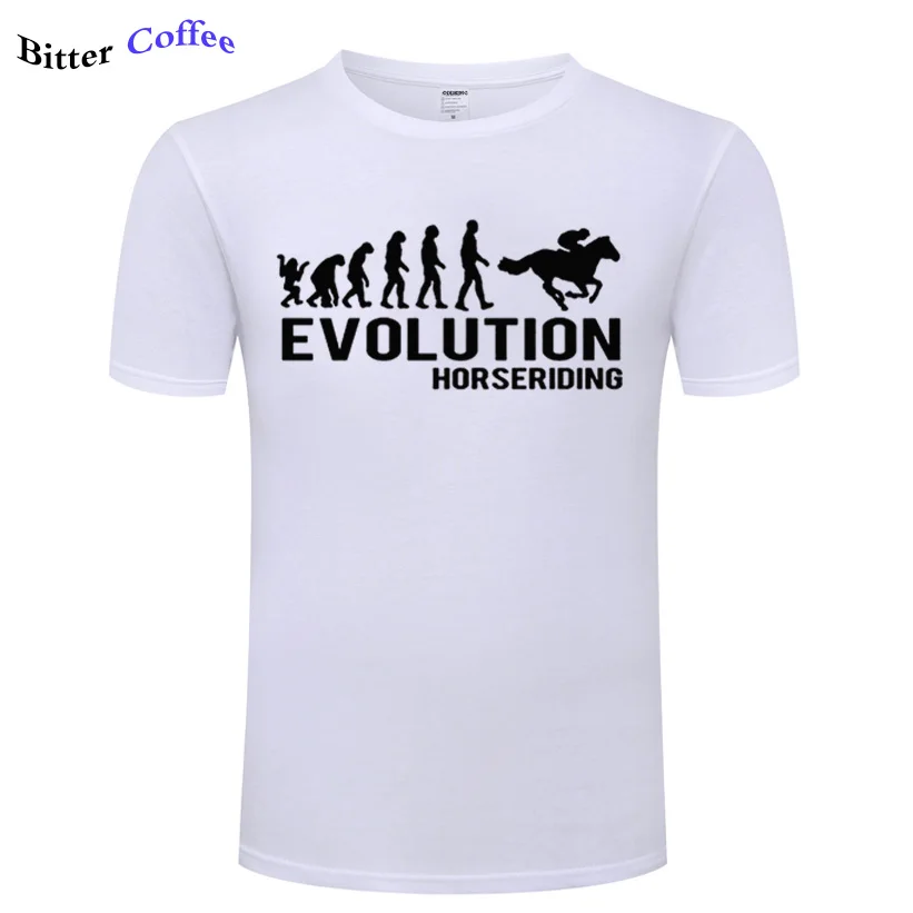 Футболка мужская с коротким рукавом персонализированная рубашка для верховой