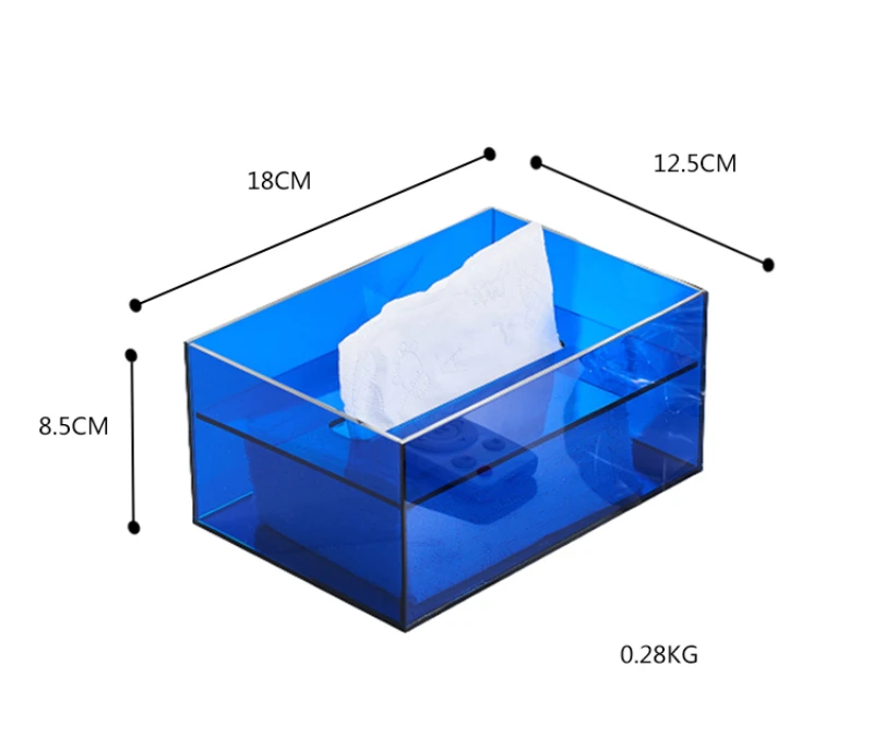 Держатель для салфеток акриловый дома и гостиницы | Дом сад