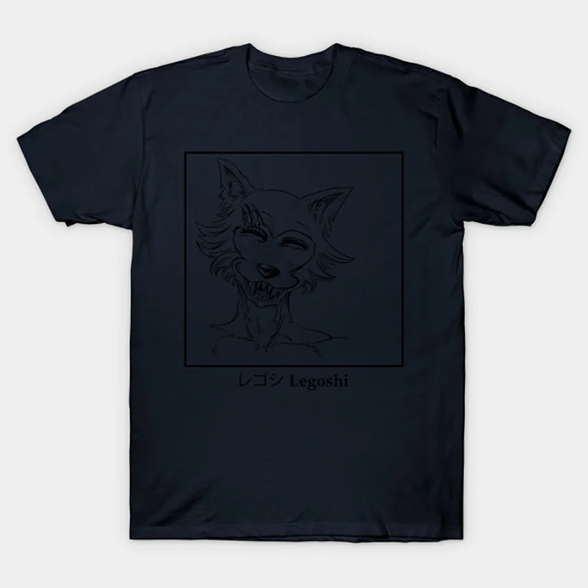 Футболка Beastars le zoo legoshi bear Дикая сторона животного волк Луис Хару beastars|Мужские