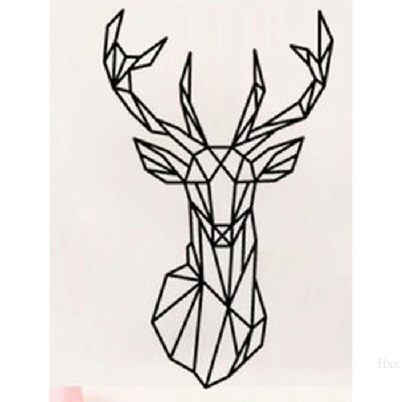 Новая голова оленя металла резки штампы трафарет для скрапбукинга &quotсделай