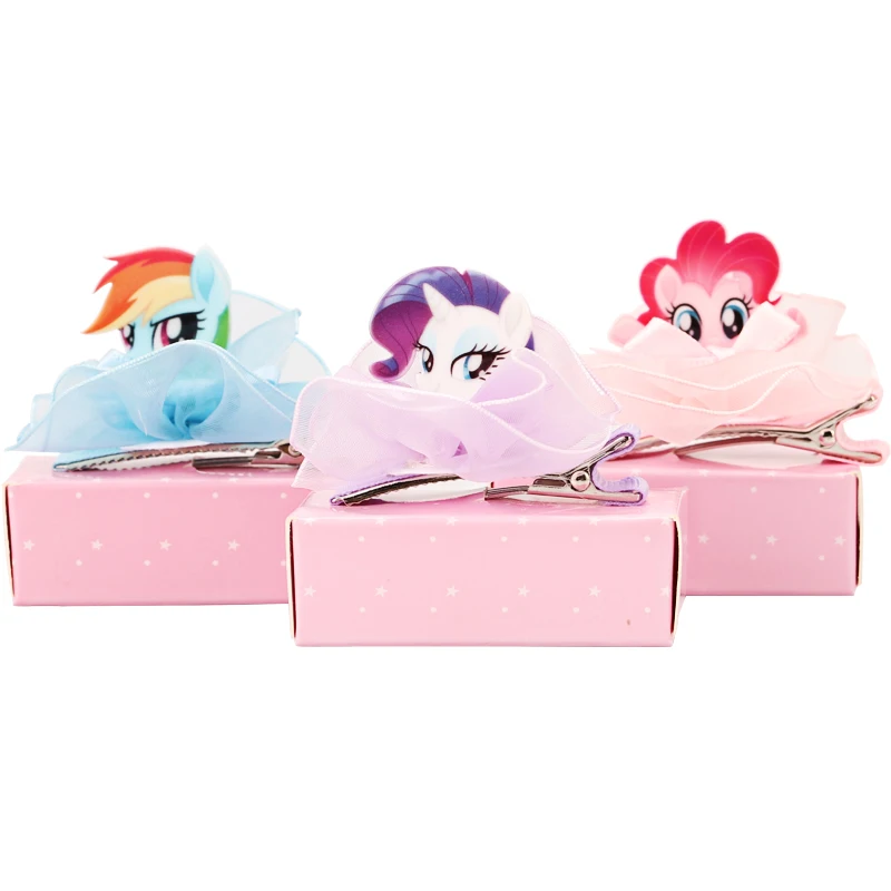 Детские заколки для волос Hasbro My Little Pony аксессуары девочек заколка с бантом