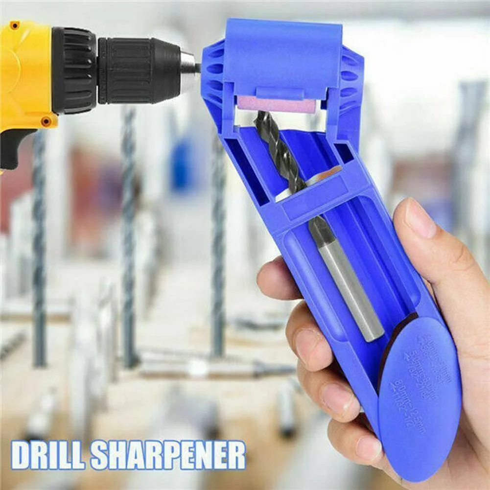 

Portable Drill Bit Sharpener Sharpening Grinding Wheel Set Accessories