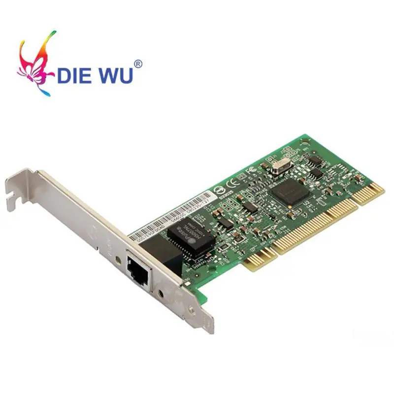 Высокое качество 10/100/1000 Мбит/с Etheret Gigabit RJ45 Intel82541 локальной сети PCI карта адаптер для компьютера ПК сетевая карта рос \ ESXI