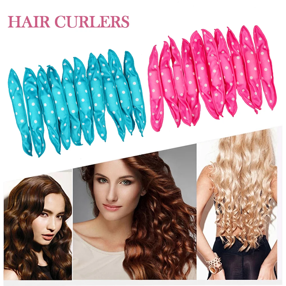 10 шт./компл. пенопластовые ролики губка для завивки волос бигуди сна сделай сам