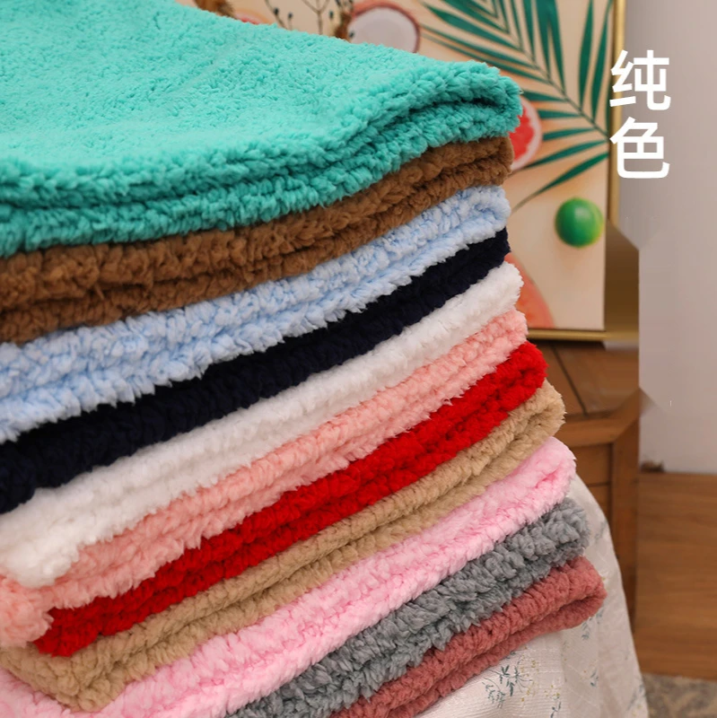 

New Four Seasons Available In Winter Warm Soft Comfortable Cover Blanket Lamb Down Dog Blanket Cat Blanket Pet Blanket