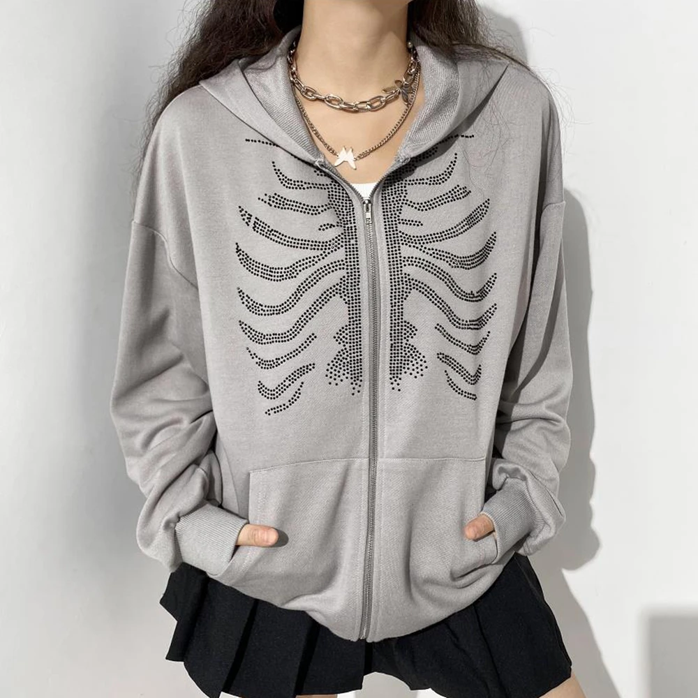 

Женские толстовки с капюшоном на молнии, с длинным рукавом и карманами