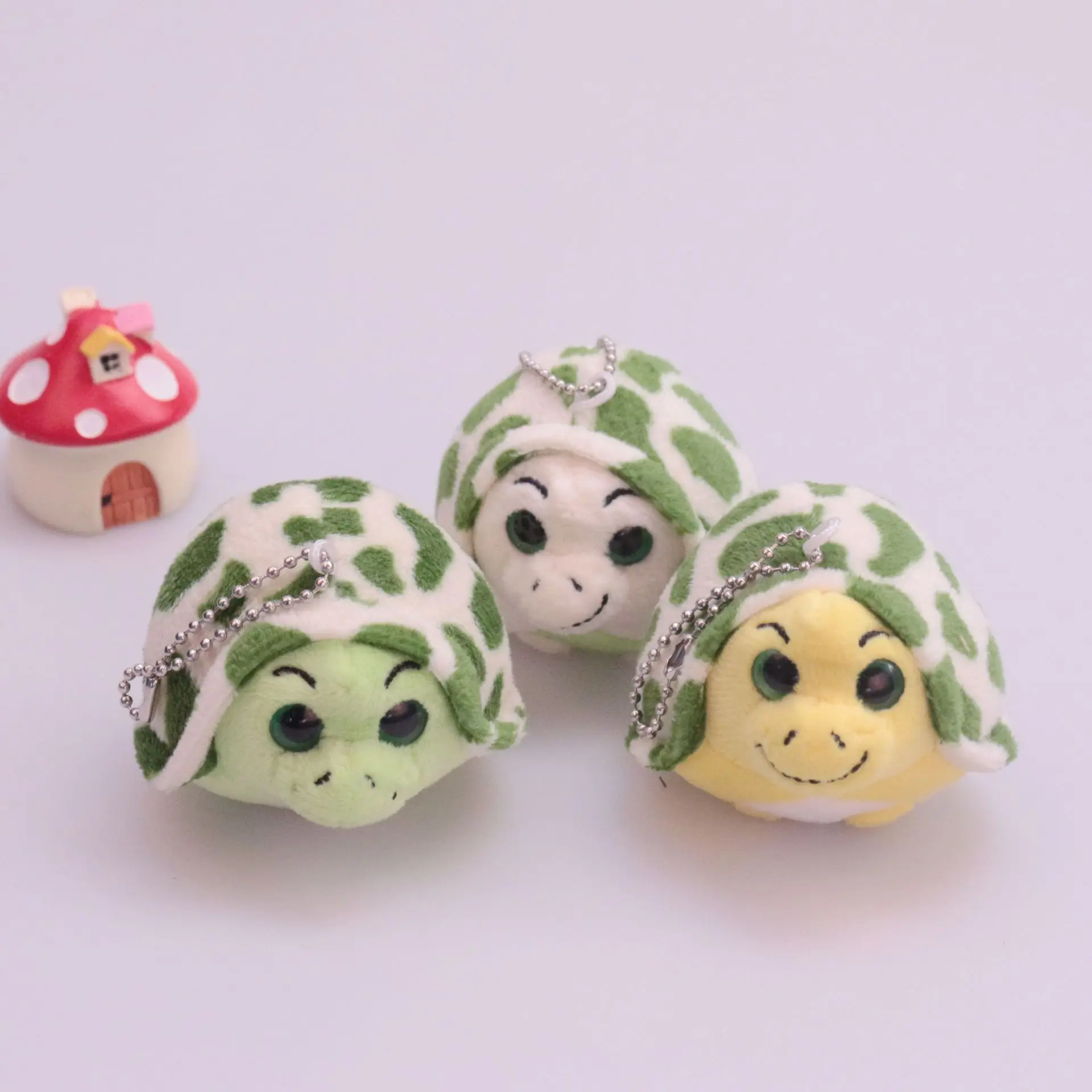 

Новая милая маленькая подвеска в виде черепахи, забавная плюшевая кукла в виде пули, украшение для сумки, 8 см, машинная кукла, подарок на сва...