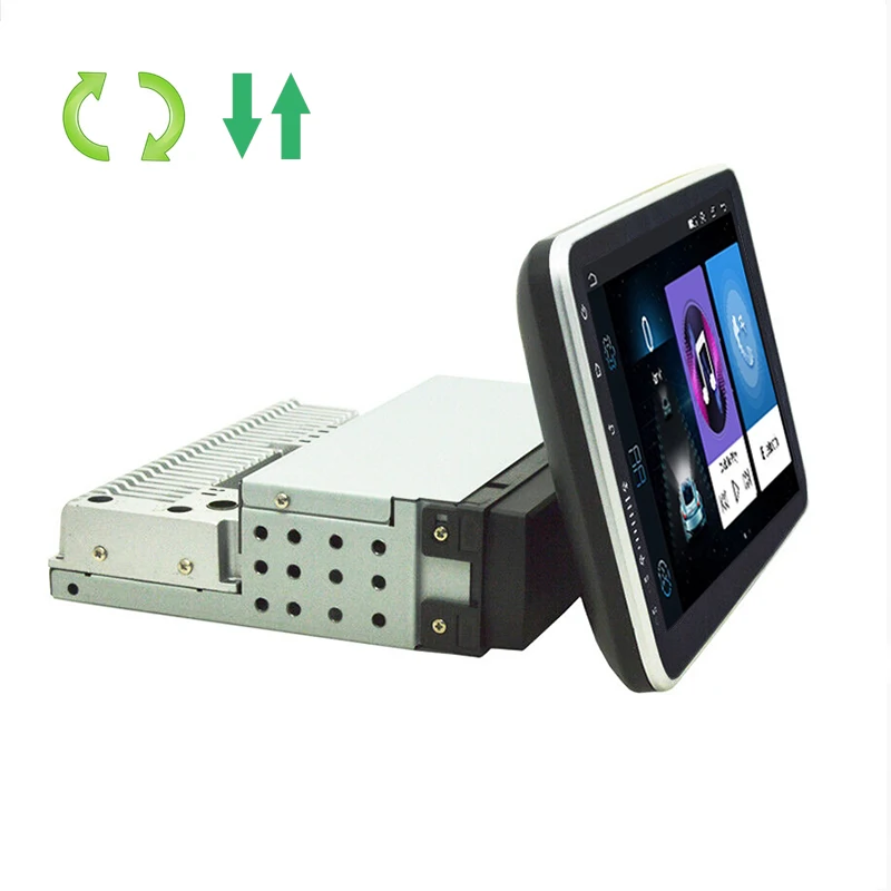 

Car Stereo Radio 9" 1080p 1gb Rom 16gb Ram Quad Core 1Din Android 8.1 Rotatable Multifunction gps navigation