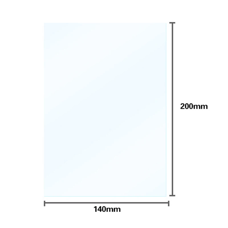 4 листа пленка FEP 140X200mm DLP LCD SLA Смола 3D принтер для Elegoo Mars Wanhao Дубликатор D7 Photon |