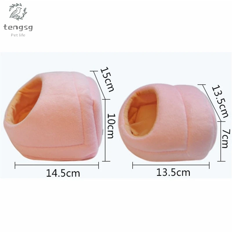 

Lovely Warm Small Animal Bed Mat Hamster Chinchilla Rabbit Nest Pet Supplies Pet Bed For Rodent/guinea Pig/rat/hedgehog