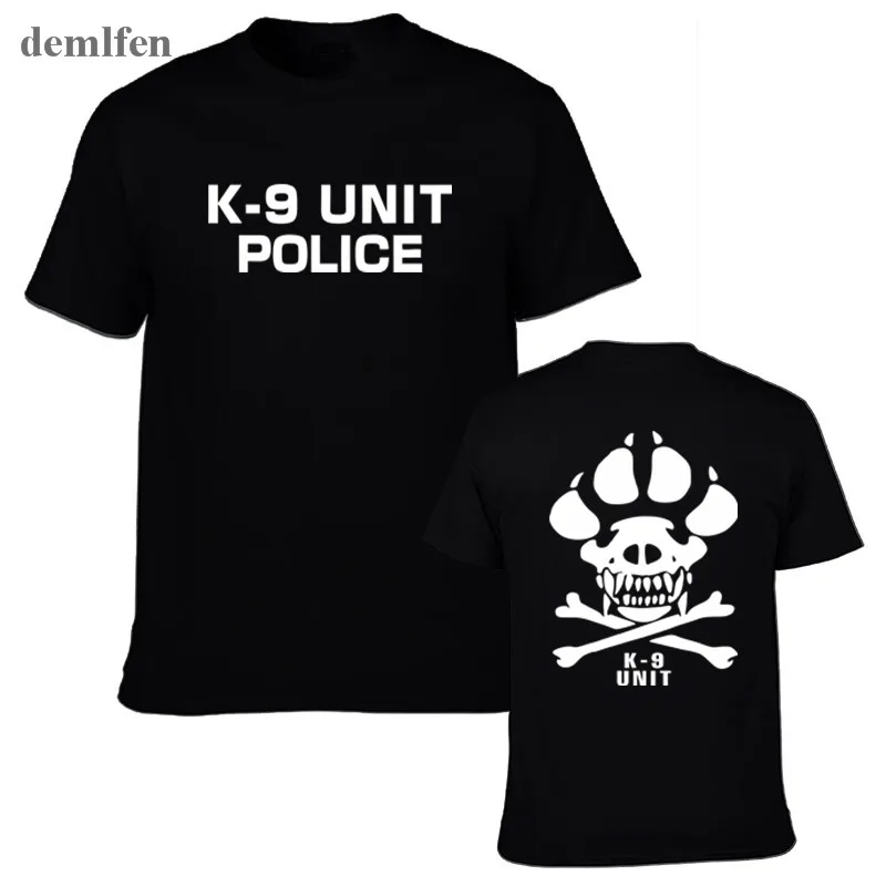K-9 специальное подразделение полиция собака Лапка собачья мужские повседневные