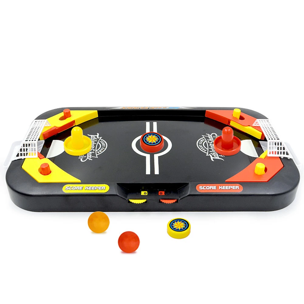 

2 In 1 Reduce Pressure Board Game Mini Children Kids Bedroom Tabletop Ice Hockey Party Intelligence Develop Hand Eye Training