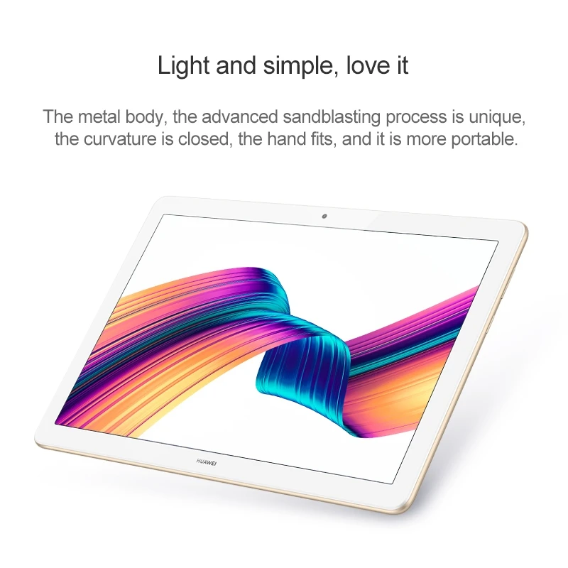 Huawei Mediapad Enjoy Tablet AGS2-W09 10.1 inch 3GB 4GB RAM 32GB 64GB ROM Android 8.0 Hisilicon Kirin 659 Octa Core Tablet PC