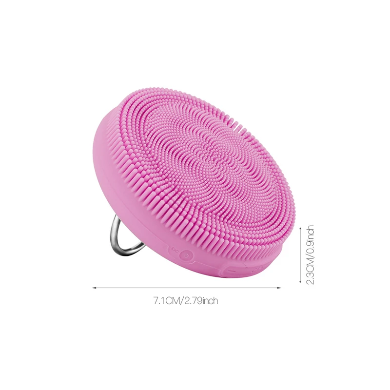 USB зарядка силиконовый щётка для очищения лица стирка аппарат чистки поры кожи