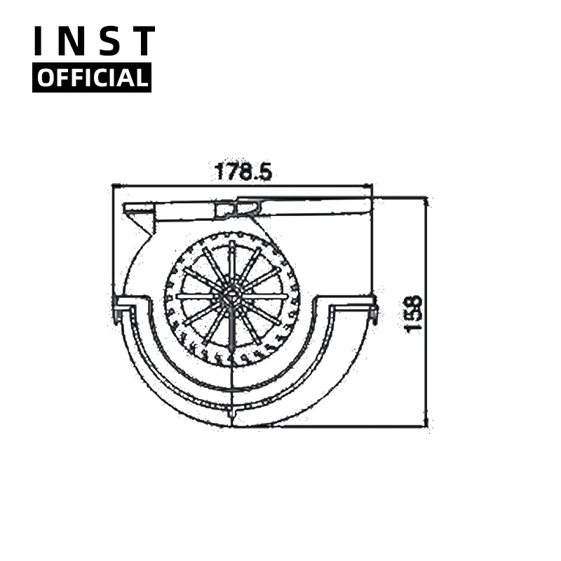 

Air Conditioning Fan AC A/C Blower Motor FOR 24V