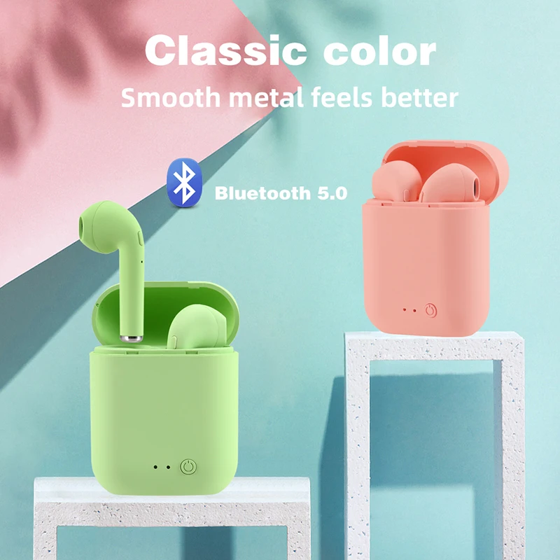 

Mini2 TWS Wireless Earphones Bluetooth 5.0 Earphone Matte Earbuds Charging Box Headset Wireless Headphones for xiaomi iphone