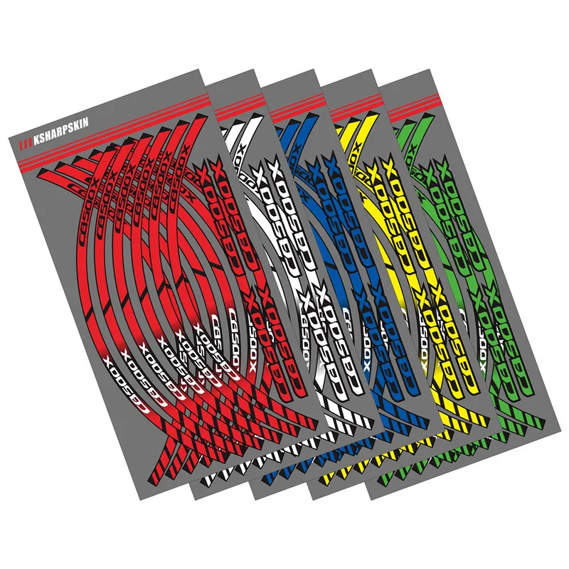 

Шина для ступицы колеса мотоцикла Светоотражающая наклейка на машину Декоративная полоса Наклейка для HONDA CB500X cb 500x