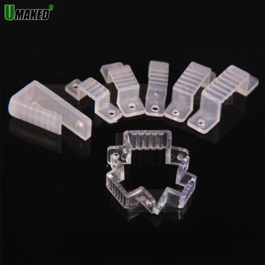 

Крепежные зажимы для светодиодной ленты, 10-17 мм, 220 В, 5050, 2835