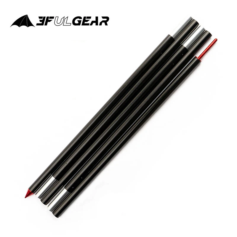 2 шт./компл. 3F UL Шестерни легкие дополнительную брезент полюсов тент стержень из алюминиевого