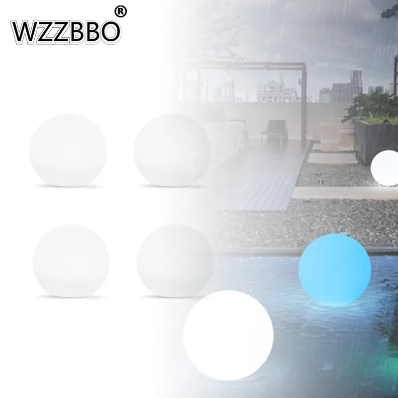

IP68 Водонепроницаемый светодиодный садовый шаровой светильник RGB подводный светильник наружные лампы для газона плавающий бассейн