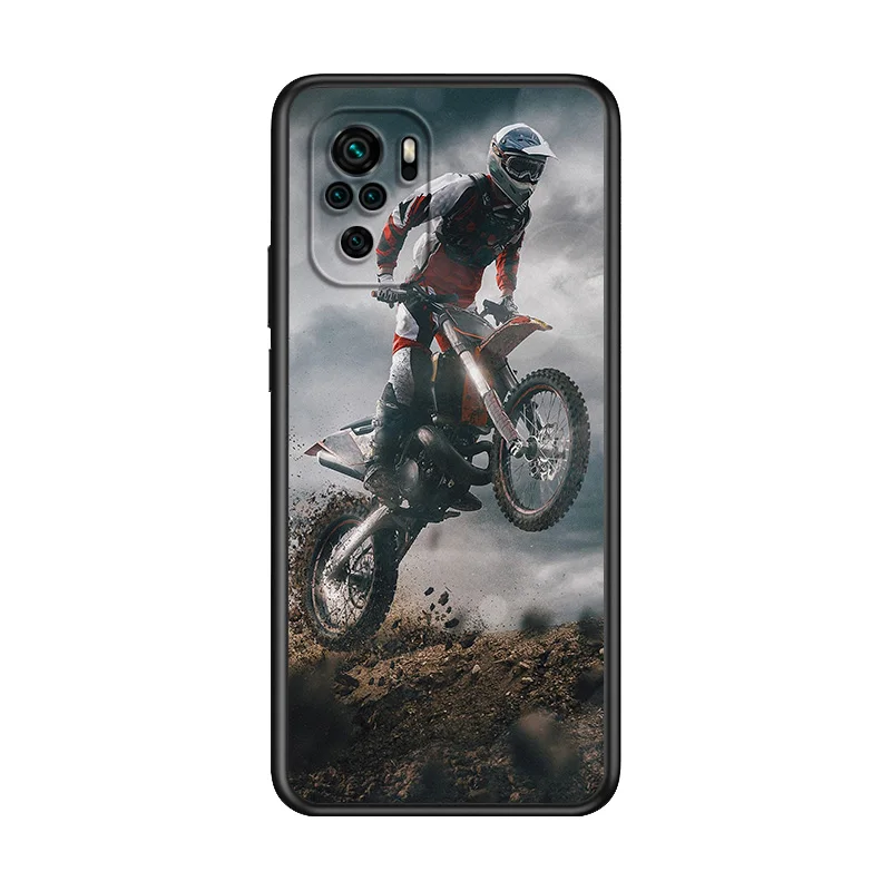 Ретро мотоцикл для Xiaomi Redmi Note 10S 10 9T 9S 9 8T 8 7S 7 6 5A 5 Pro Max чехол телефона | Мобильные