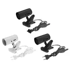 Держатель для лампы E27 Homekit из алюминиевого сплава, Керамический инфракрасный теплоизлучатель для рептилий, домашних животных, аксессуар для лампы, вилка США