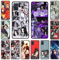 mo dao zu shi wei wuxian anime book phone case for samsung galaxy a51 a71 a21s a12 a11 a31 a52 a41 a32 5g a72 a02s back cover