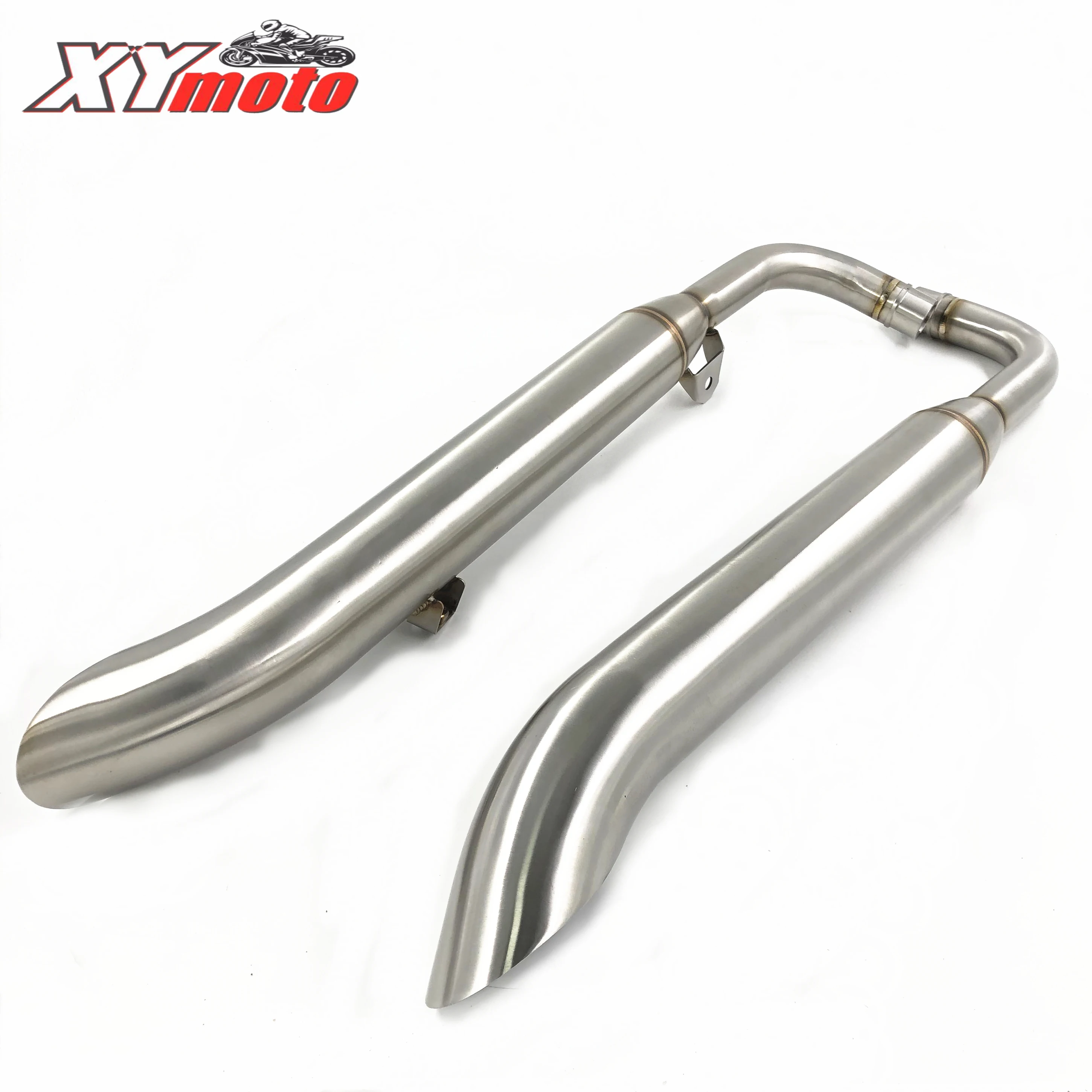 Подходит для Triumph motorcyclзеркаed master Bobber1200 Модифицированная выхлопная труба прямая