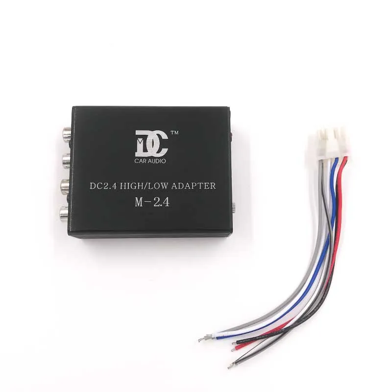 

Автомобильный адаптер динамика с высокой и низкой частотой 2 в 4 выходных аудиоконвертеров