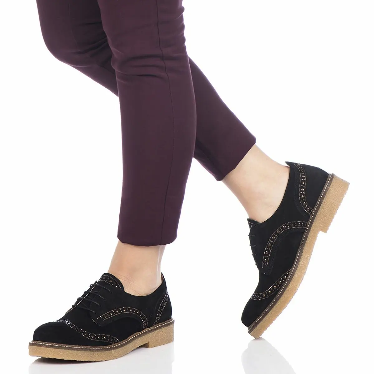 

FLO 28452 Black Women Oxford Shoes BUTIGO