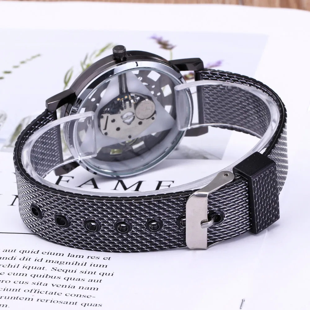 

The Latest Top Watch Fashion Women Mesh Belt Watch Wild Lady Creative Gift Relojes Para Mujer Drop Shopping D7