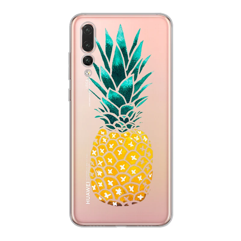 Чехол ciciber с фруктами и ананасами для Huawei P30 P20 P10 P9 P8 Lite Pro Plus 2017 P smart 2019 чехлы