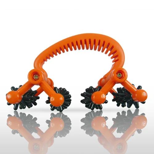 

Hot Sale Manual Wheel Roller Massager Plastic Body Care Promote Blood Circulation Full Body Massage Tool For Neck Waist