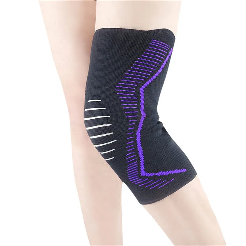 

1PCS Fitness Running Cycling Knee Support Braces Elastic Nylon Sport Compression Knee Pad Sleeve Protector