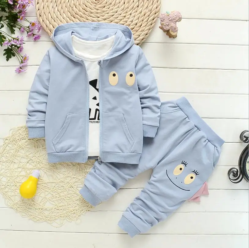 BibiCola/комплект одежды для малышей Весенние спортивные костюмы мальчиков Топы в