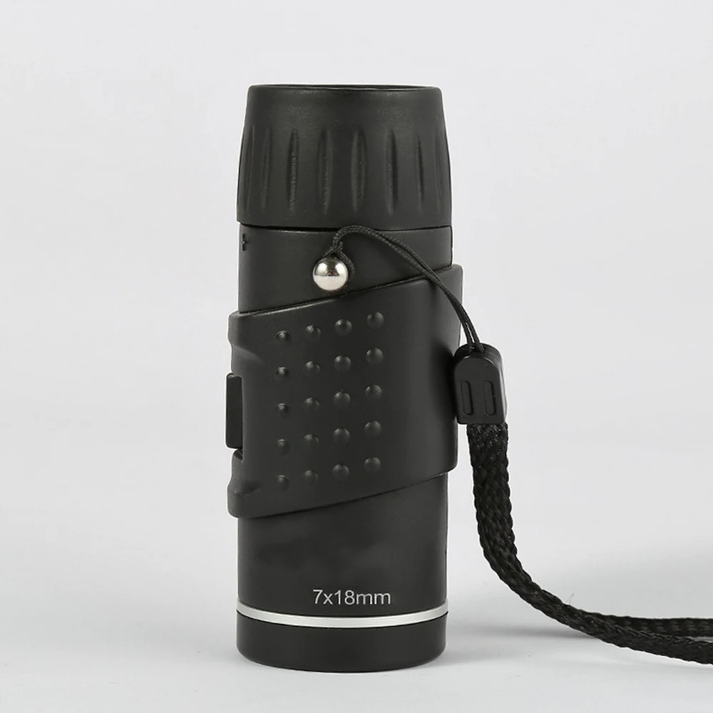 

7X18 Monocular Telescope Coated Optics HD Quality Mini Monocular Hunting Camping Concert Spotting Scope Night Vision Sports