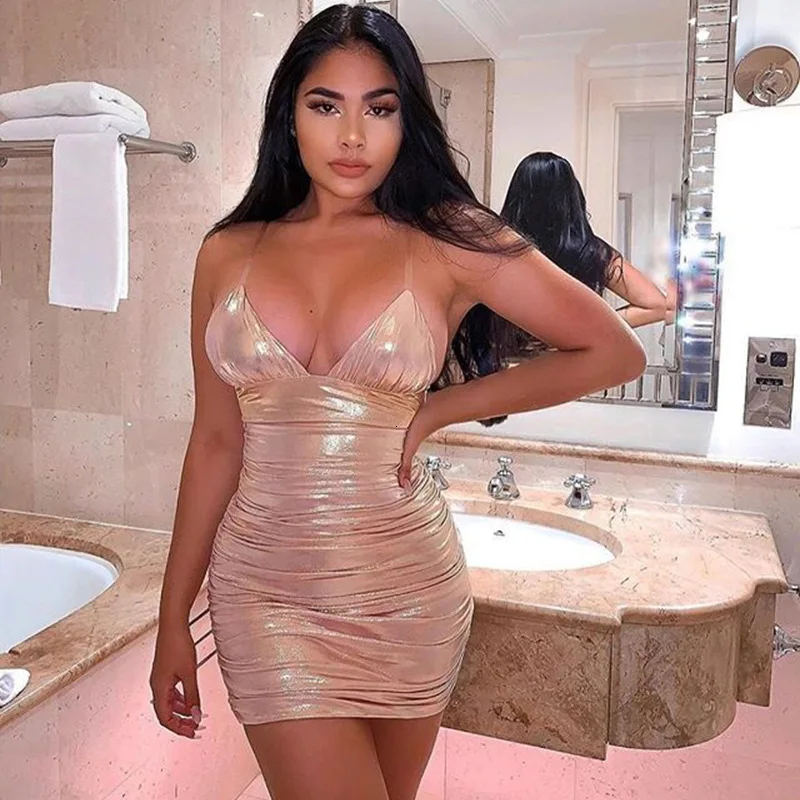 Dressmecb сексуальное облегающее платье на бретельках осеннее женское мини-платье с глубоким v-образным вырезом женские вечерние платья для ночного клуба с открытой спиной